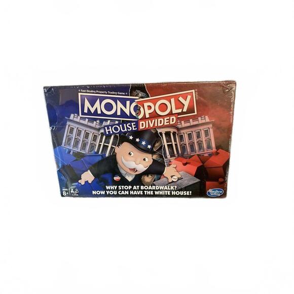 Monopoly House Divided Board Game Why Stop At Boardwalk You Can Have White House - Picture 9 of 11